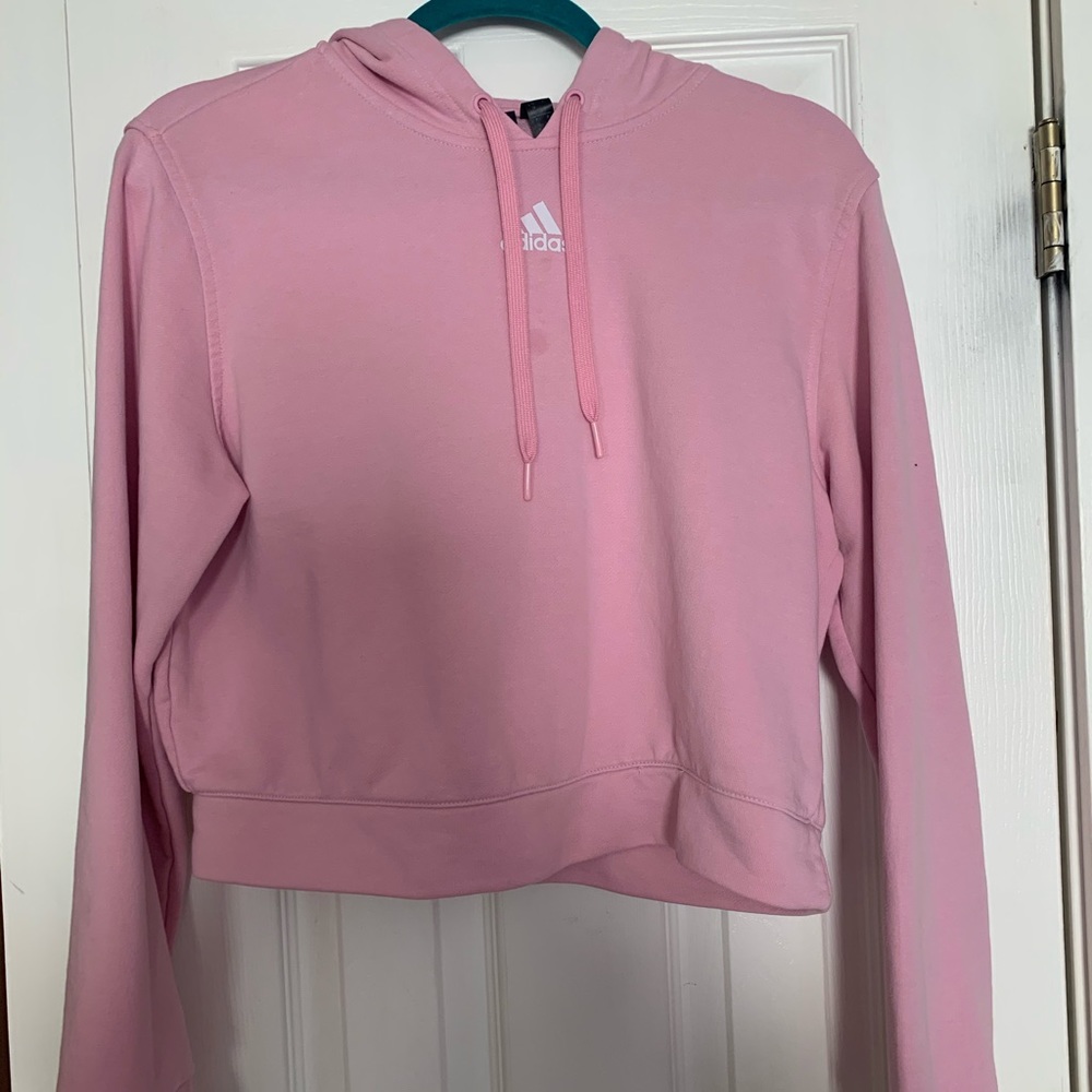 Adidas cropped hoodie